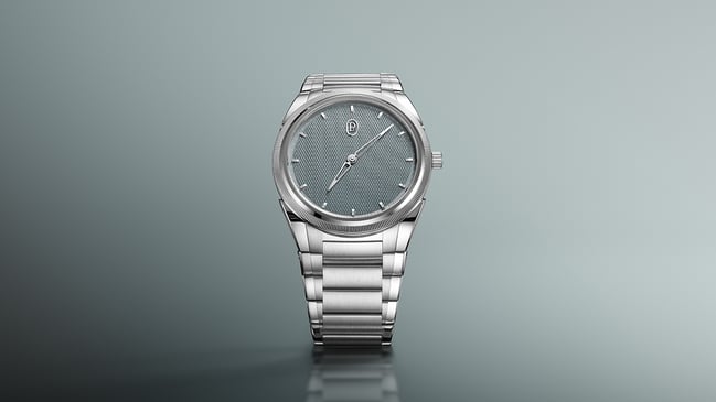 Parmigiani Fleurier Tonda PF Micro-Rotor Agave Blue, Steel version, title