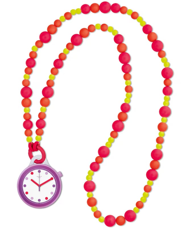 Pop Collection by Swatch, colorful watch with quartz movement