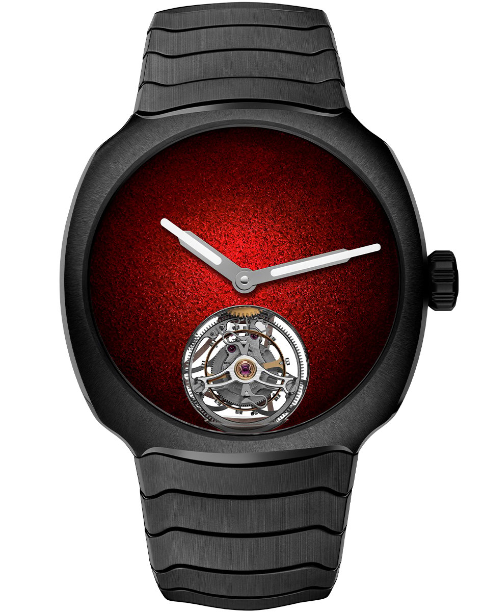 H. Moser & Cie: Streamliner Tourbillon Concept Ceramic, Front