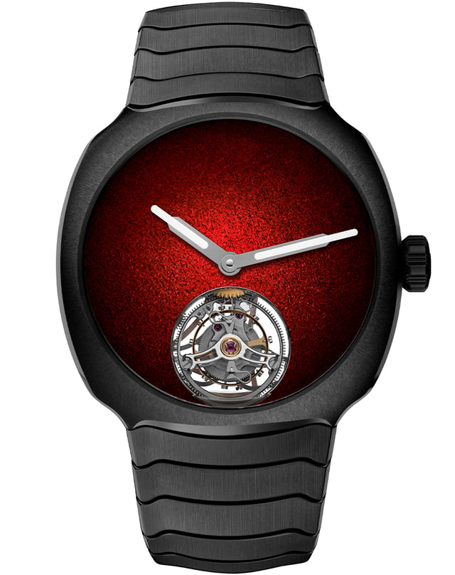 H. Moser & Cie: Streamliner Tourbillon Concept Ceramic, Front