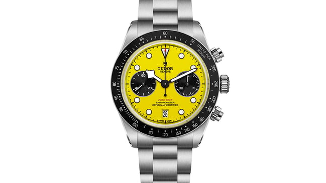  Tudor Black Bay Chrono 39 Bumblebee: title