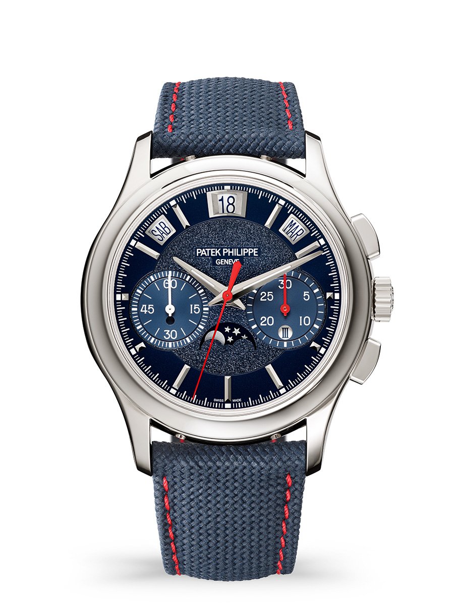 Patek Philippe Instantaneous Perpetual Calendar Chronograph, ref. 5978P-010: Front