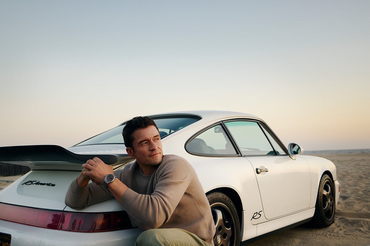 Porsche Design: Chronograph 1 – All Titanium Numbered Edition, Orlando Bloom