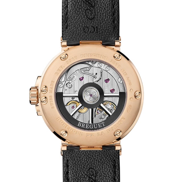 Breguet Marine 5517: case back