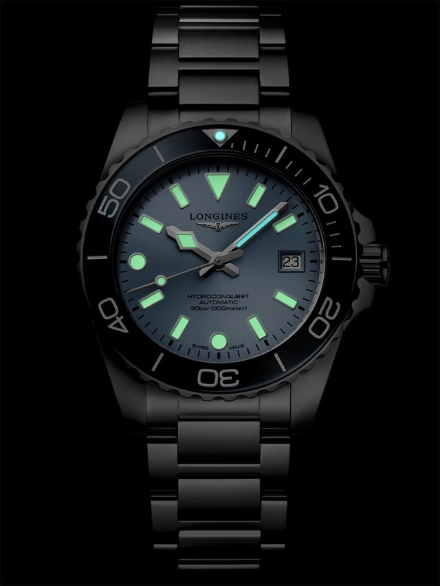 Longines: HydroConquest, L3.779.4.98, night