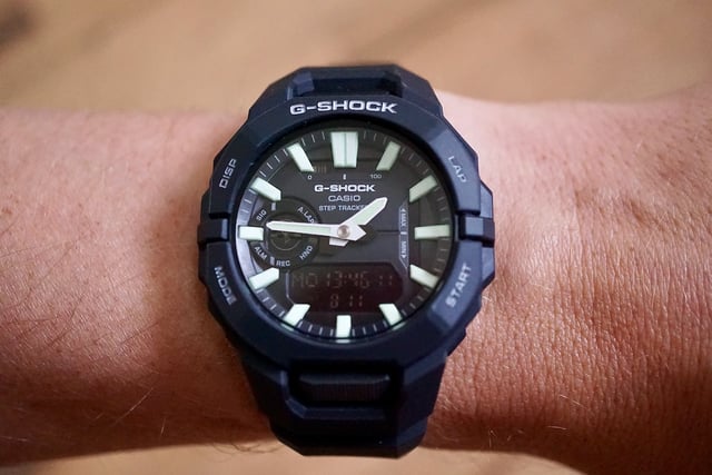 G-Shock GBA950-1A on the wrist