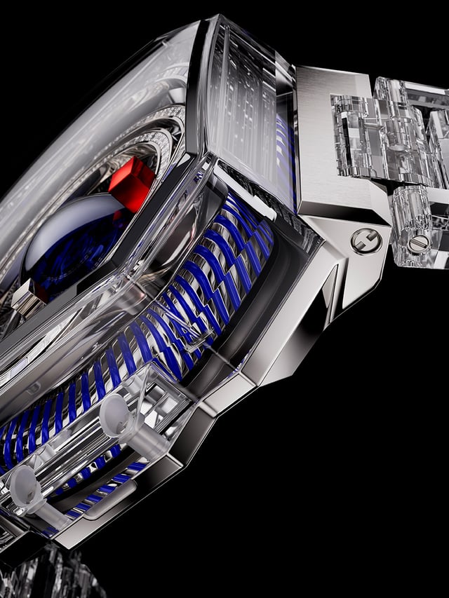 Hublot MP-14 Origin by Jeff Koons: case
