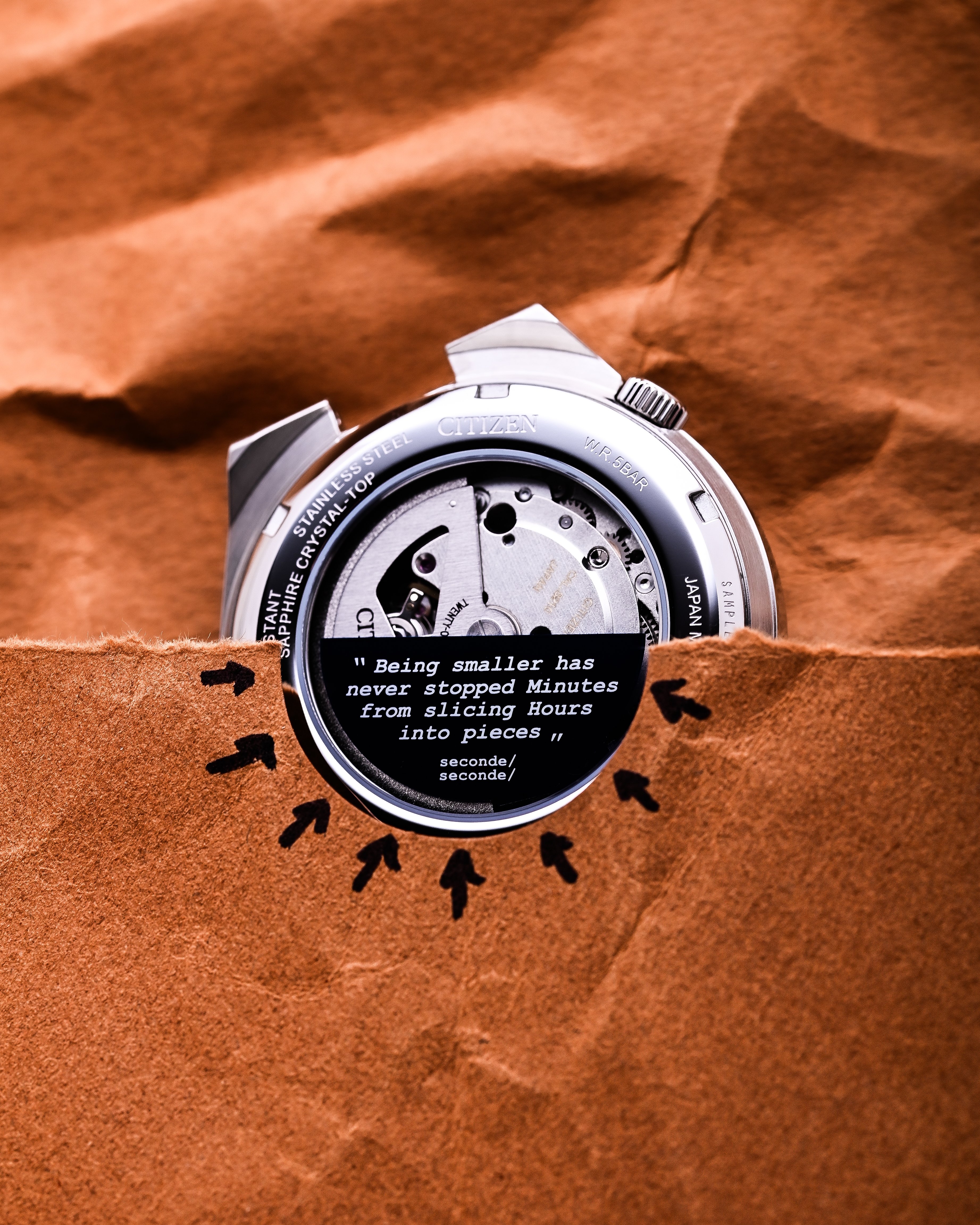 Citizen Gives the Tsuyosa a Pixelated Edge with seconde/seconde