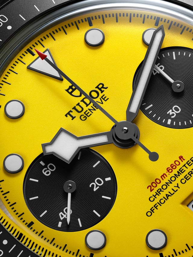  Tudor Black Bay Chrono 39 Bumblebee: Snowflake