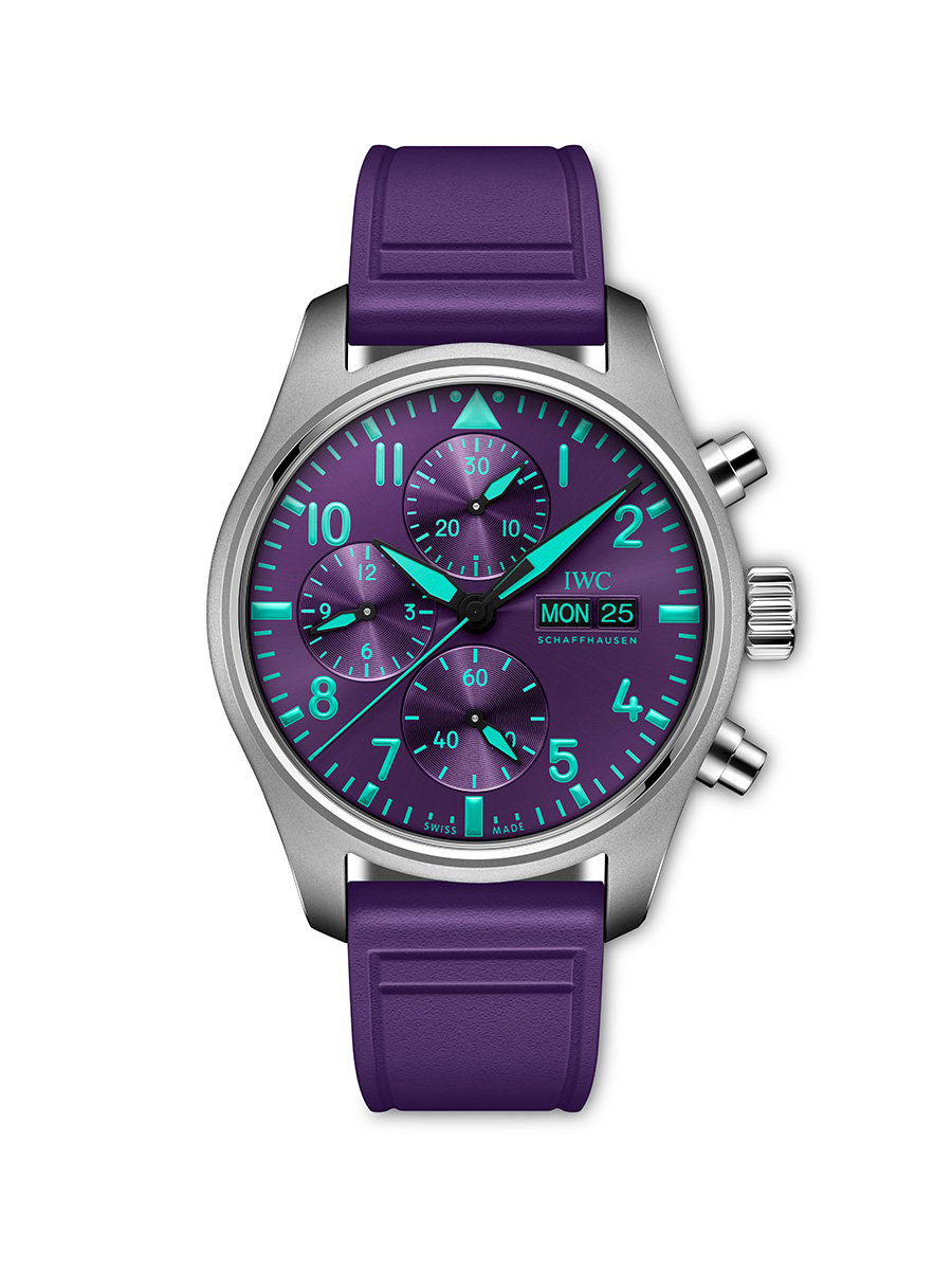 IWC Pilot’s Watch Chronograph 41 Mercedes-AMG Petronas Formula One Team: Front