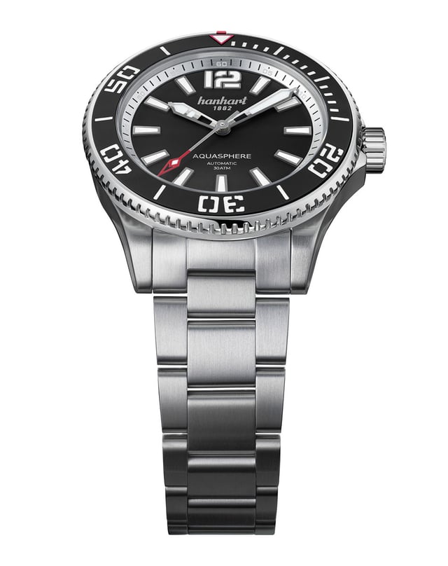 Hanhart Aquasphere Matte Black: Front