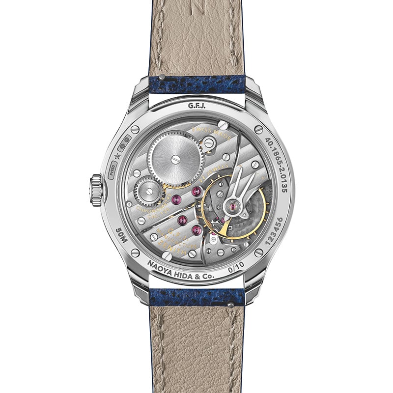 Zenith G.F.J. Double Signed with Naoya Hida & Co, movement