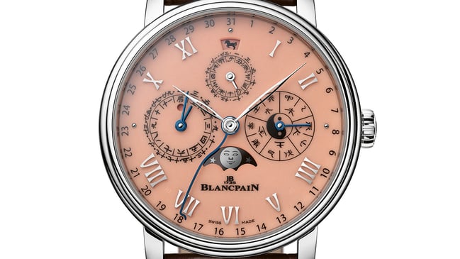 Blancpain Villeret Calendrier Chinois Traditionnel, Ref. Ref-0888 3432E 55B, Title