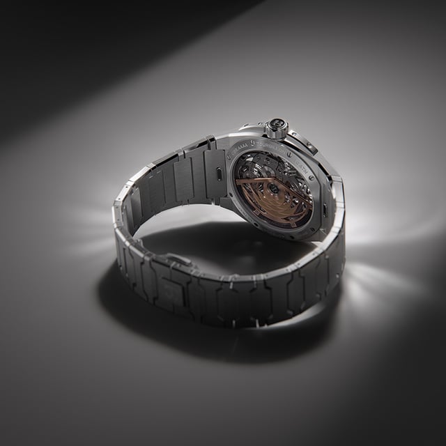 Bianchet Rotondo UltraFino Diamond: case back