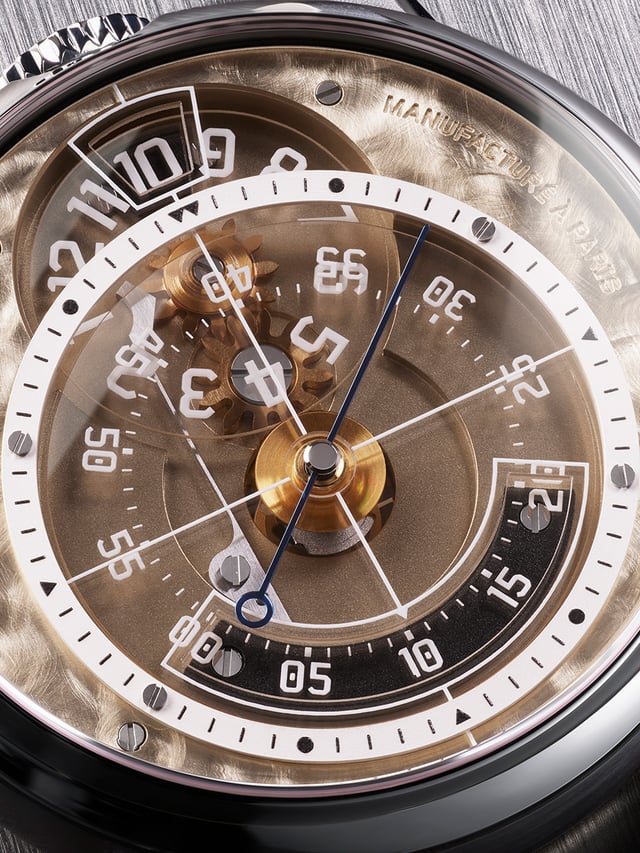 Baltic x SpaceOne Seconde Majeure, dial