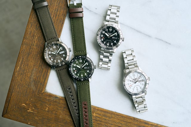 Seiko 5 Sports Field HDB006K1, HDB007K1, HDB008K1, HDB009K1, title