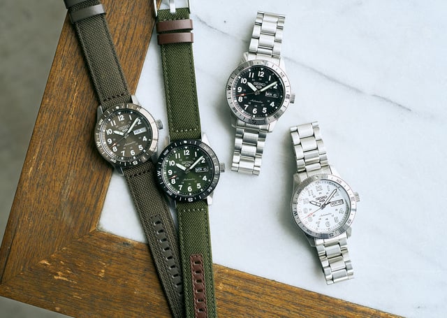 Seiko 5 Sports Field HDB006K1, HDB007K1, HDB008K1, HDB009K1, title