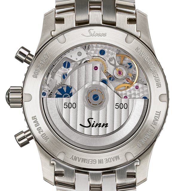 Sinn 903 Ti II Anniversary, movement