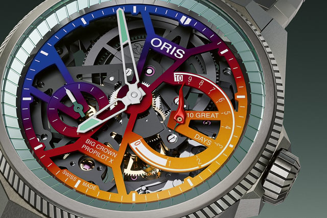 Oris ProPilot X Gonzo Edition: dial