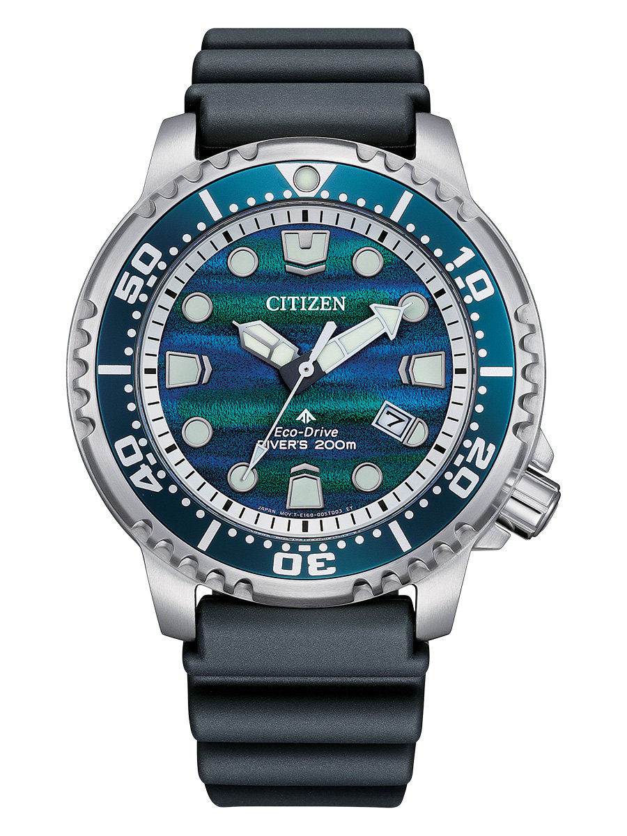 Citizen Promaster Blue Ocean BN0167-09W: Front