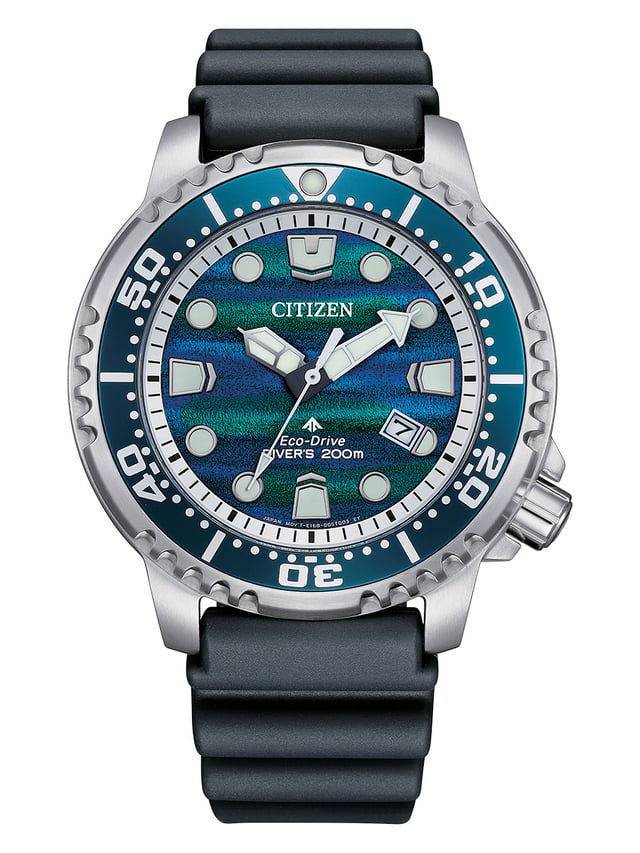 Citizen Promaster Blue Ocean BN0167-09W: Front
