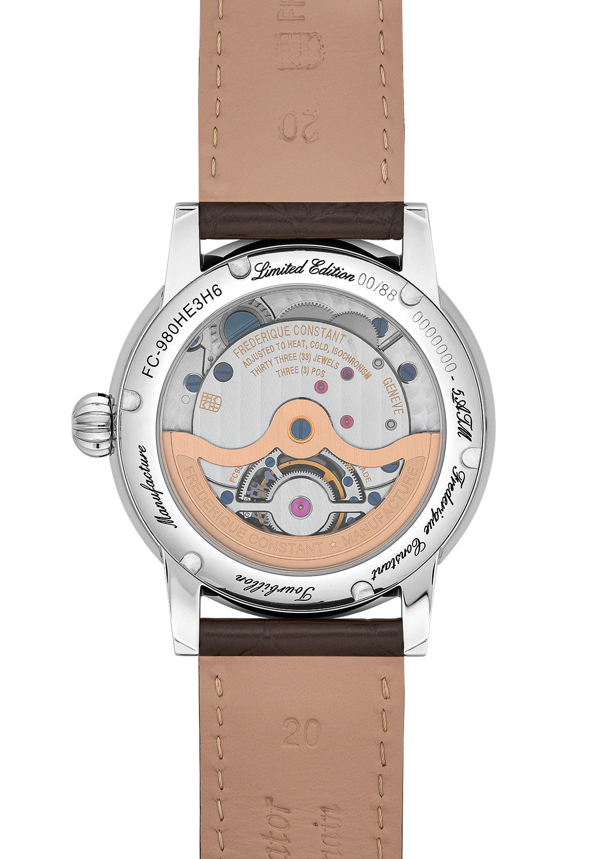 Frederique Constant Classic Tourbillon Manufacture & Heliotrop: Back