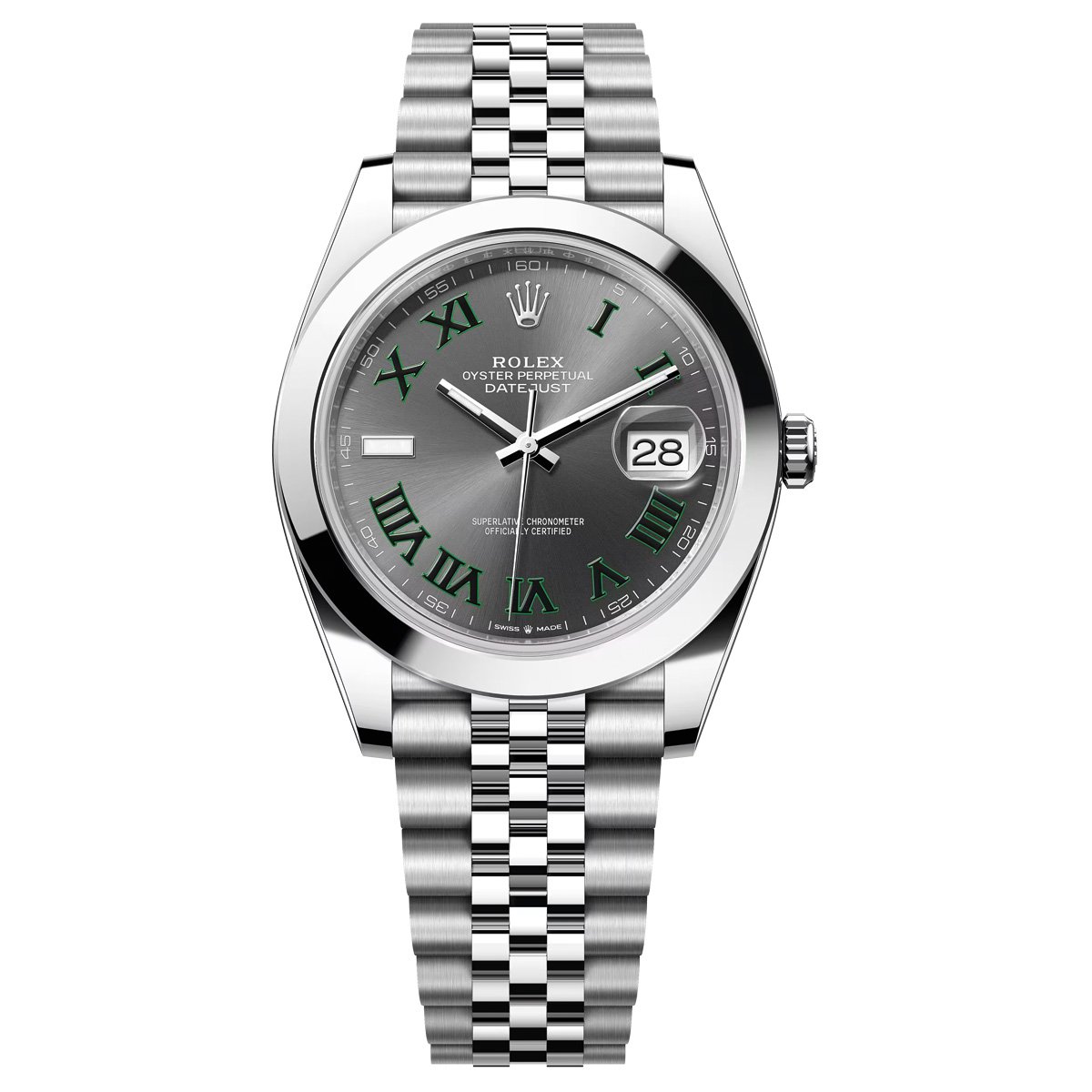 Rolex Datejust 41 Oyster, 41 mm, Oystersteel Reference 126300, $9,150 USD