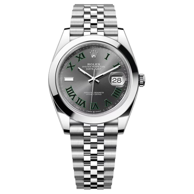Rolex Datejust 41 Oyster, 41 mm, Oystersteel Reference 126300, $9,150 USD