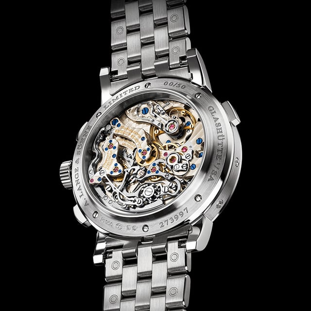 A. Lange & Söhne Datograph Perpetual Ref. 410.136E: case back