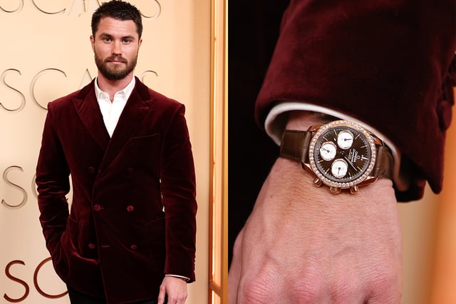 Chase Stokes Omega Speedmaster 38 mm 
