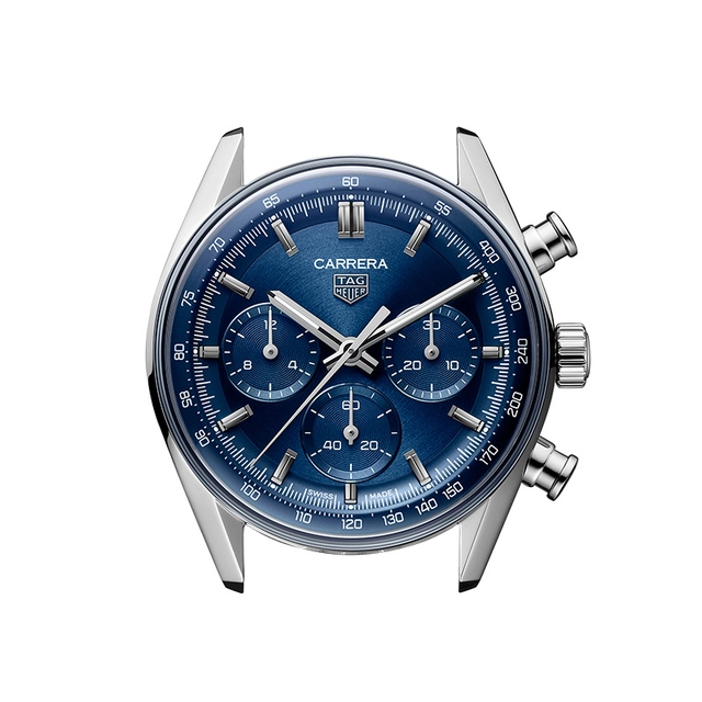 TAG Heuer: Carrera Chronograph 41mm, blue dial