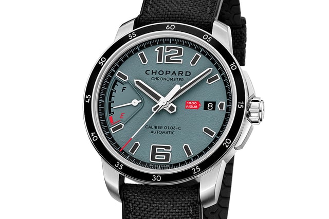 Chopard Mille Miglia GTS Power Control Grigio-blu 2026 Racing Edition: Dial