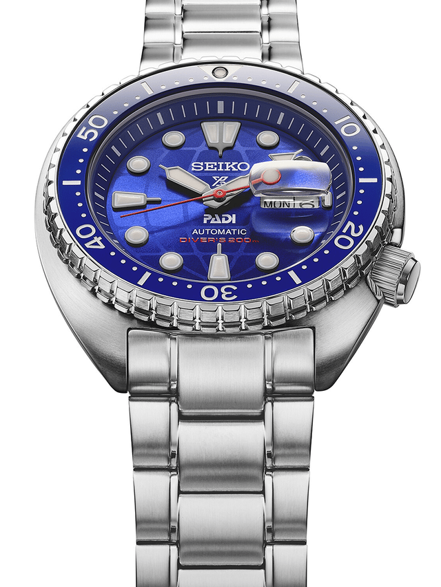 Seiko Prospex Automatic Diver‘s PADI 60th & SEIKO 10th Anniversary Partnership Limited Edition HBB002K1: front