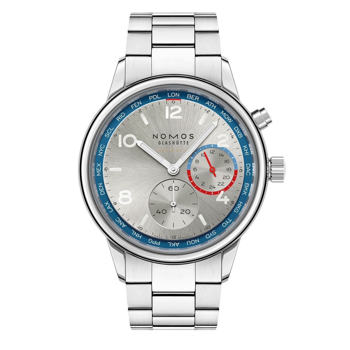 Nomos Glashütte: Neomatik World Time