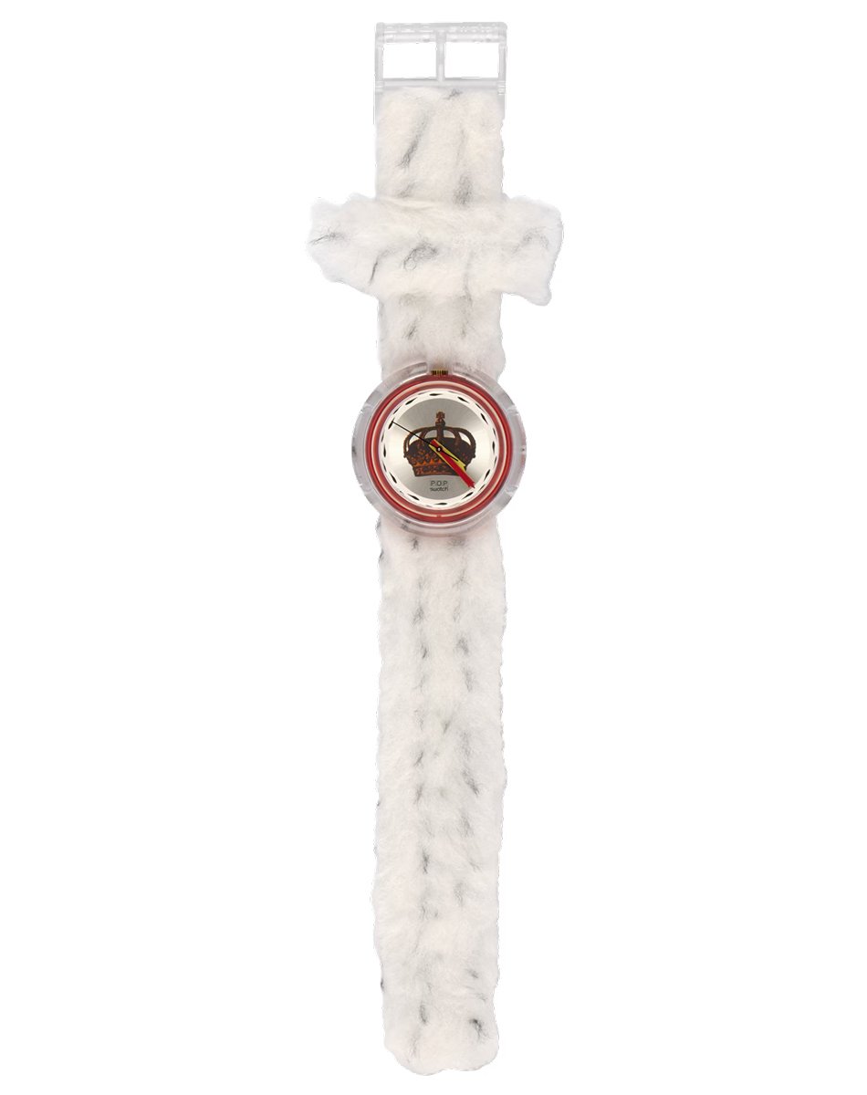 Pop Collection by Swatch, colorful watch with quartz movement