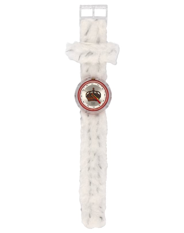 Pop Collection by Swatch, colorful watch with quartz movement