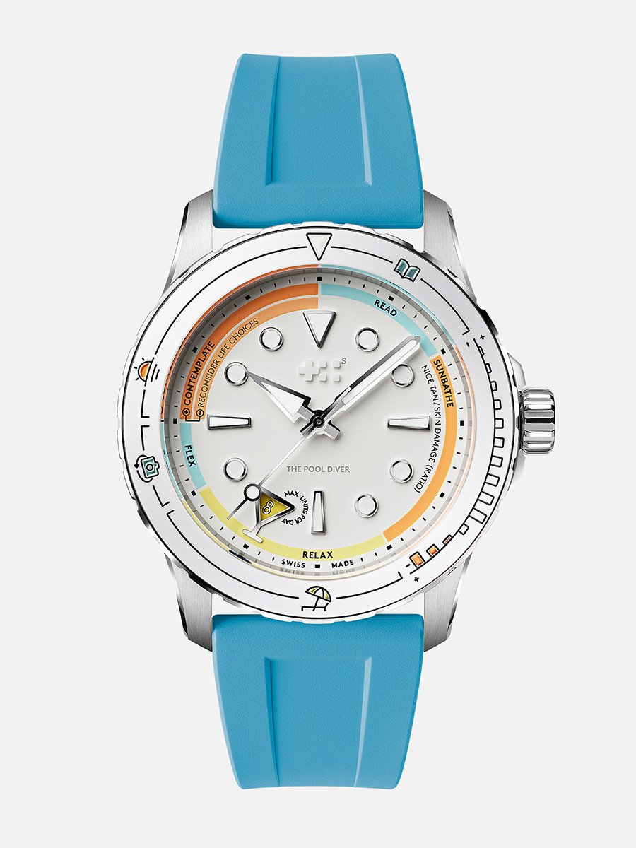 Christopher Ward x seconde/seconde/ C60 Pool Diver: Front