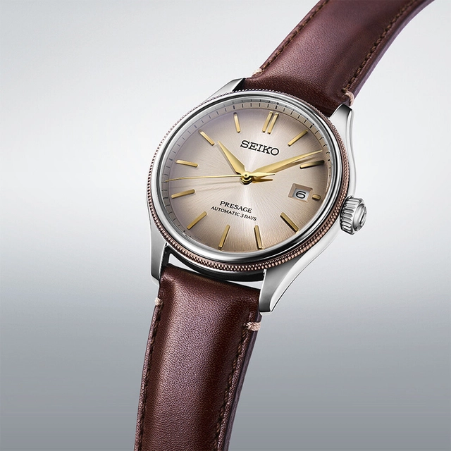 Seiko-Presage-Classic-Series-Upcycled-Leather-Strap-Limited-Edition-SPB529-Side 