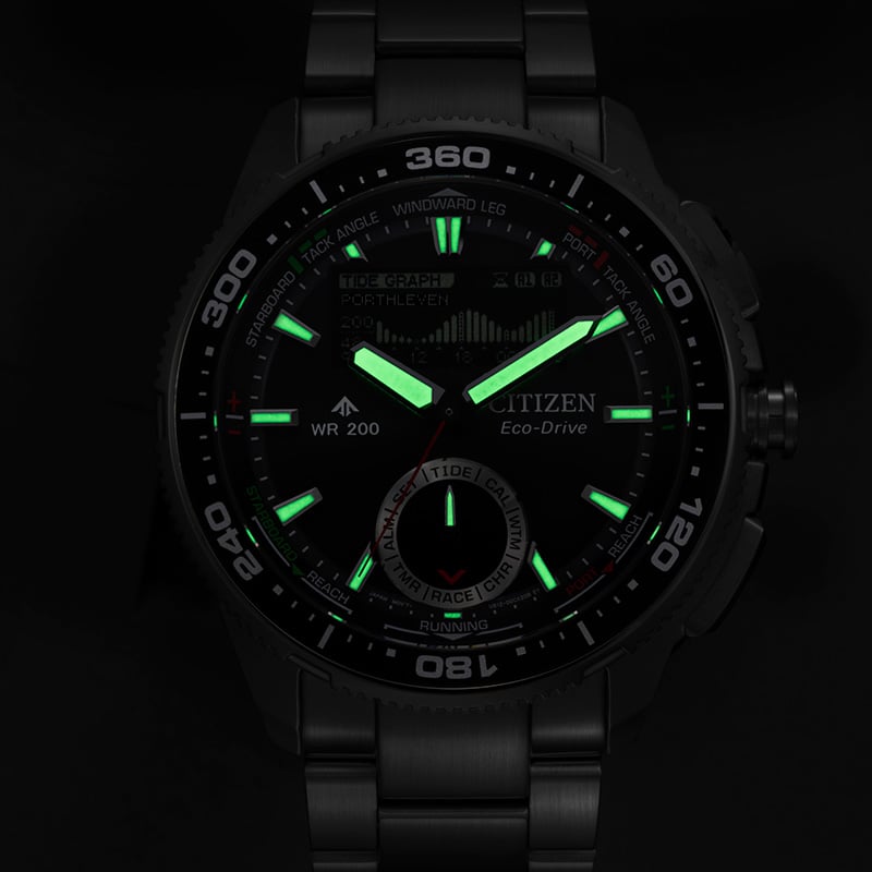 Citizen Promaster Wave Tracker, ref. JV3001-53E: night