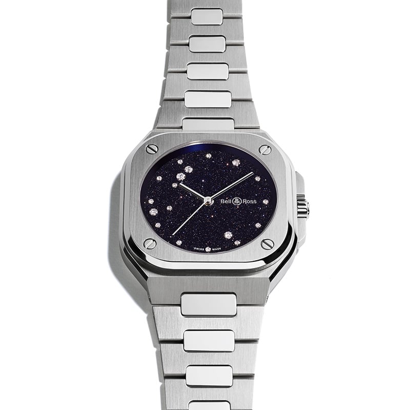Bell & Ross: BR-05 36 MM Blue Diamond Eagle, front