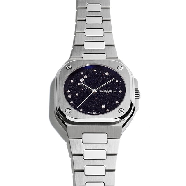 Bell & Ross: BR-05 36 MM Blue Diamond Eagle, front