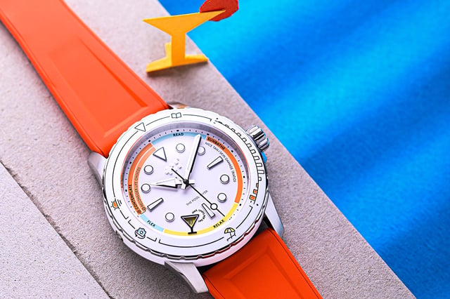 Christopher Ward x seconde/seconde/ C60 Pool Diver: title