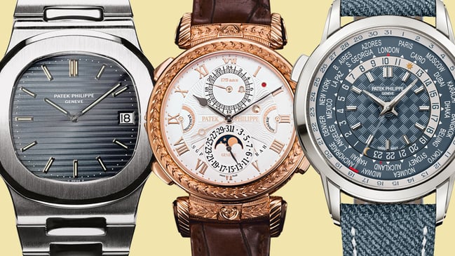 Patek Philippe: Milestones Nautilus-Grandmaster Chime-World Time Watch
