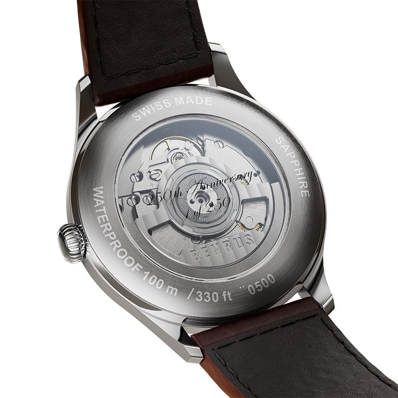 Benrus #3061 250th Anniversary Limited Edition : case back