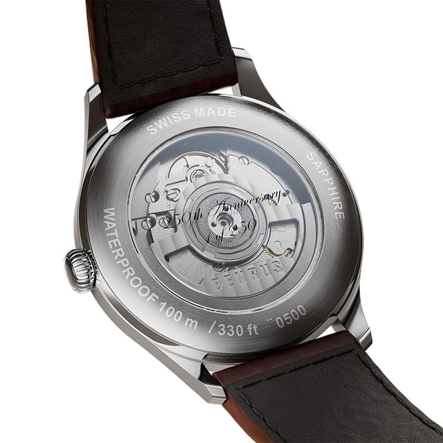 Benrus #3061 250th Anniversary Limited Edition : case back