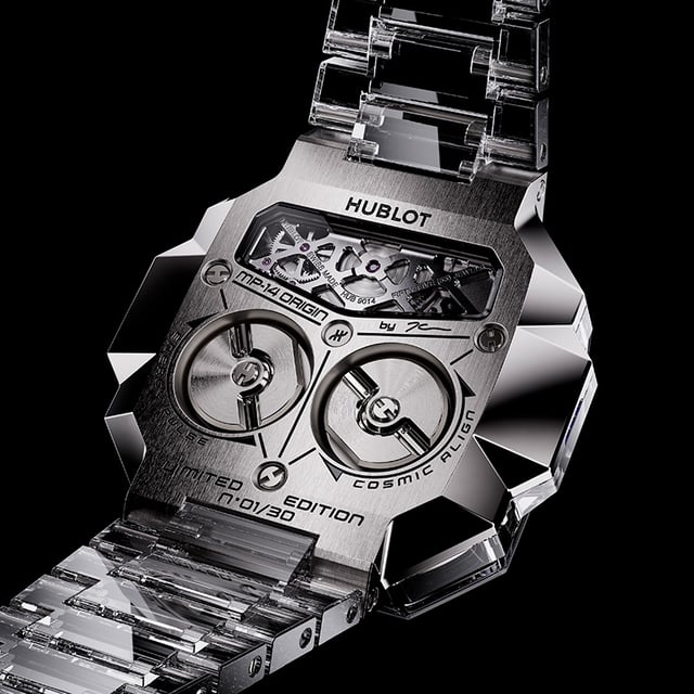 Hublot MP-14 Origin by Jeff Koons: case back