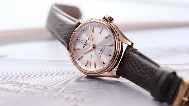 Seiko Presage Celebrates the Beauty of Tomioka Silk