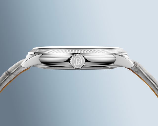 Parmigiani Fleurier Toric Petite Seconde Platinum Morning Blue: side