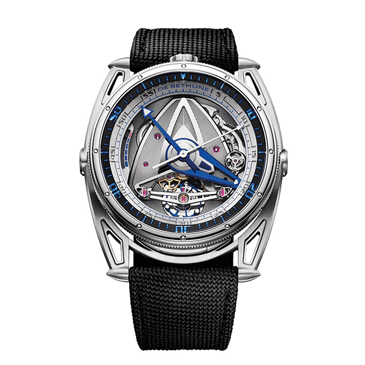 De Bethune: DB28GS Grand Bleu in Titanium