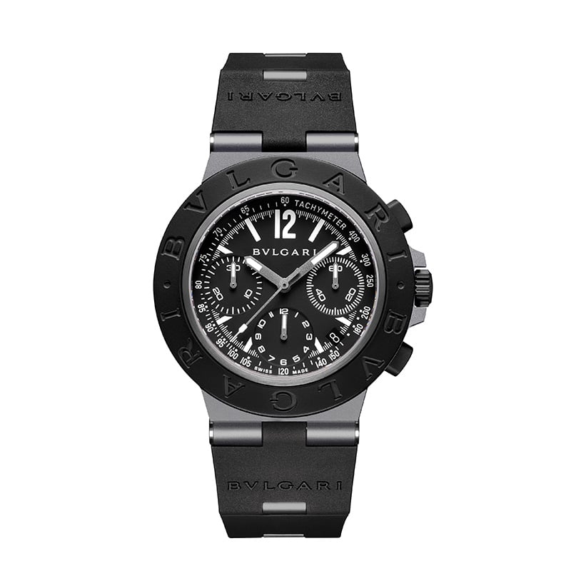 Bulgari Titanio Chronograph: Front